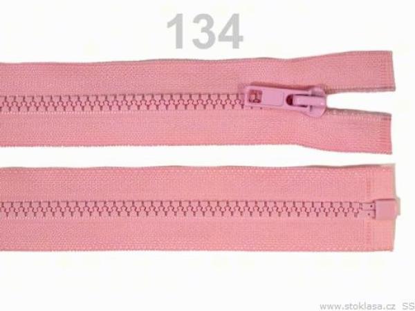 Krampenreißverschluss 65 cm, Babyrosa